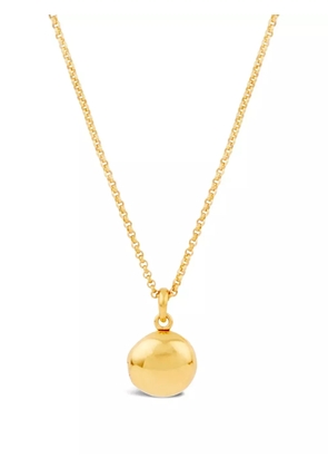 Dinny Hall button locket heart charm necklace - Gold