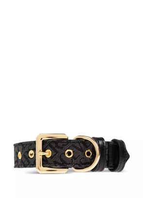 Versace logo dog collar - Black