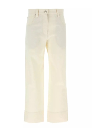 Brunello Cucinelli Monile cropped jeans - Neutrals