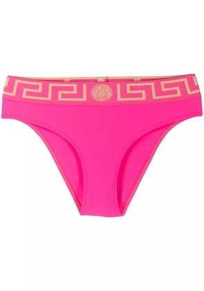 Versace Greca Border bikini bottoms - Pink