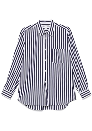 Comme Des Garçons Shirt striped shirt - Blue