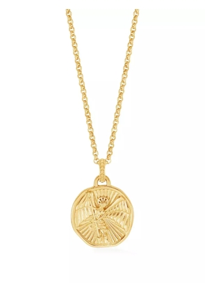 DOWER AND HALL St. Michael-pendant necklace - Gold