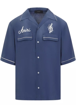 AMIRI logo-print shirt - Blue