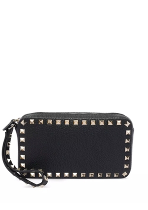 Valentino Garavani stud-embellished zip-closure bag - Black