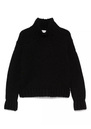 Moncler chunky-knit sweater - Black