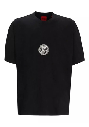 HUGO graphic-print T-shirt - Black