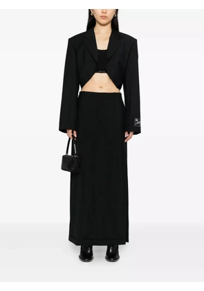 Alexander Wang tailored maxi skirt - Black