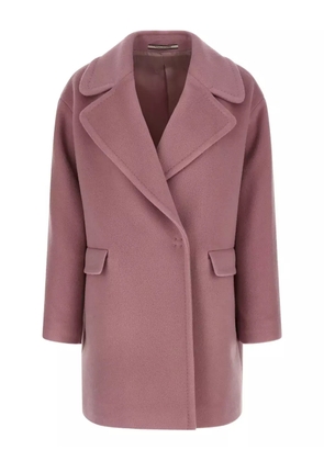Tagliatore Astrid double-breasted flap coat - Pink