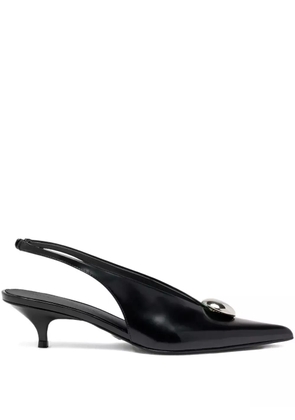 Proenza Schouler leather heeled pumps - Black