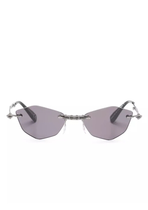 Kuboraum Maske H44 sunglasses - Silver