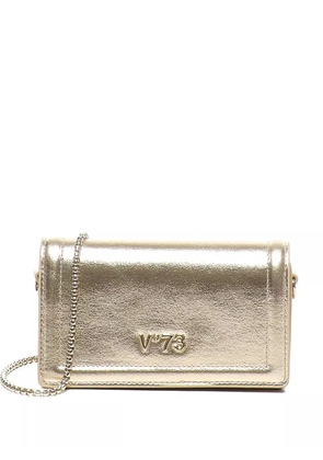 V°73 metallic-effect chain shoulder bag - Neutrals