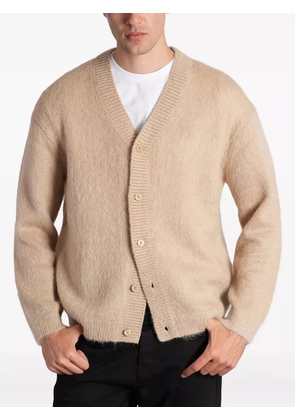 Maison Kitsuné button-fastening cardigan - Neutrals