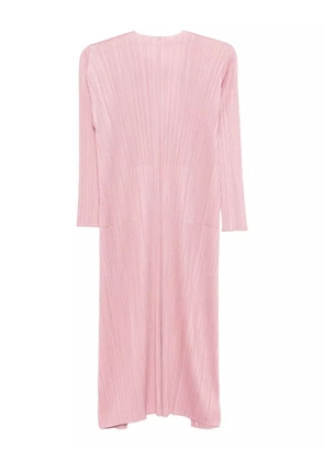 Pleats Please Issey Miyake plissé kimono - Pink