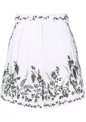 ERDEM embroidered shorts - Neutrals