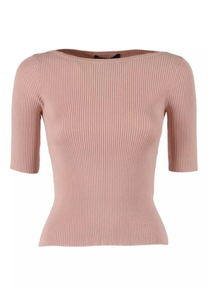 Weekend Max Mara Waser ribbed T-shirt - Pink