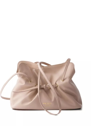 Prada small Dada leather tote bag - Pink