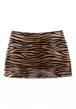 Zut Tellier mini skirt - Brown