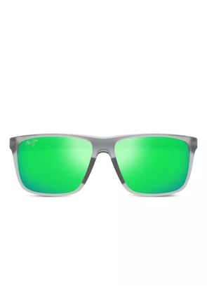 Maui Jim Lehopulu rectangle-frame sunglasses - Grey