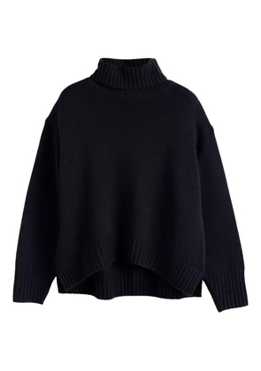 Chinti & Parker roll-neck cashmere sweater - Blue