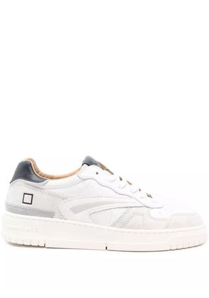 D.A.T.E. panelled sneakers - White