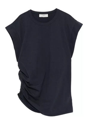 Officine Generale Isabelle ruched knitted top - Blue
