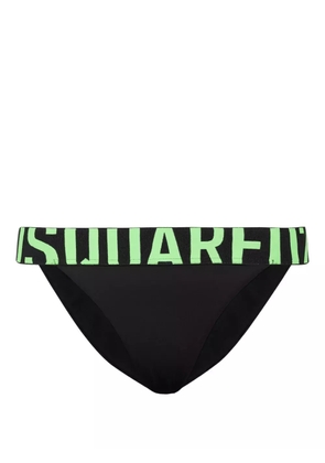 DSQUARED2 logo bikini bottoms - Black