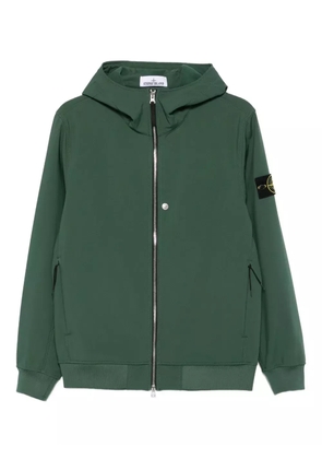 Stone Island Q100004 hooded zip-front jacket - Green