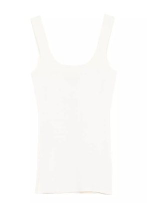 ENTIRE STUDIOS squared-neck tank top - White