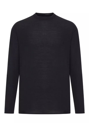 Transit long-sleeve sweater - Black