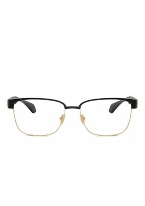 Versace Eyewear rectangle-frame glasses - Black