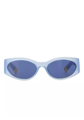Jacquemus The Ovalo sunglasses - Blue