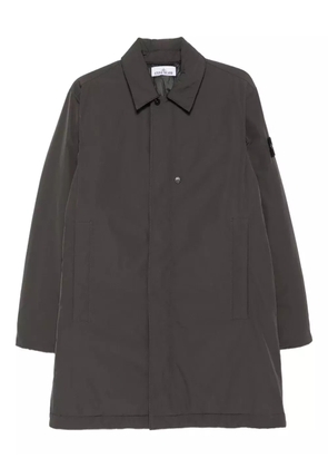 Stone Island button-fastening coat - Green