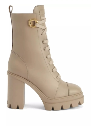 Giuseppe Zanotti 110mm Cubalibre boots - Neutrals