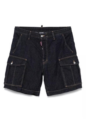 DSQUARED2 denim cargo shorts - Blue