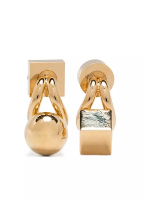 Jacquemus The Nodo shape-embellished earrings - Gold