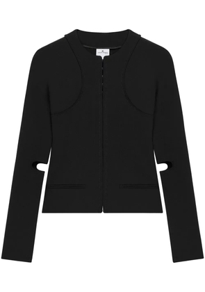 Courrèges scuba fitted jacket - Black