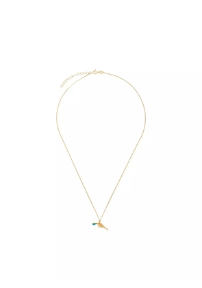 True Rocks Pistol two tone pendant - Gold