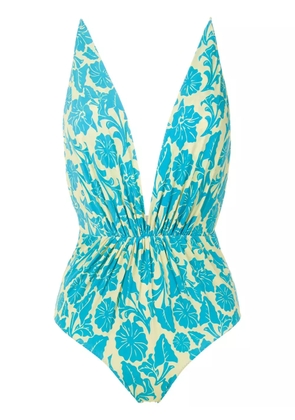 Clube Bossa Clavert printed swimsuit - Green