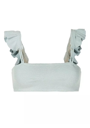 Clube Bossa Zarbo square-neck bikini top - Blue