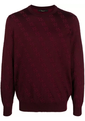 Billionaire merino-blend jumper - Red