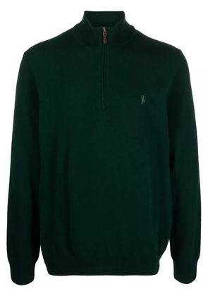 Polo Ralph Lauren Polo Pony-logo wool jumper - Green