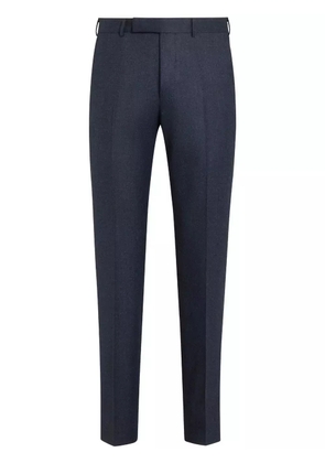 Zegna tailored wool trousers - Blue