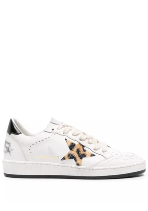 Golden Goose Ball Star leather sneakers - White