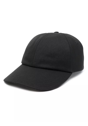 Burberry check-lined baseball cap - Black