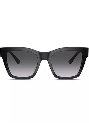 Dolce & Gabbana Eyewear logo-detail square-frame sunglasses - Black