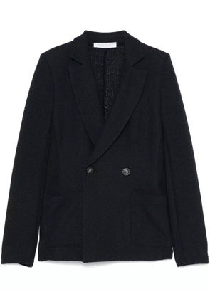 Harris Wharf London two-tone frisé blazer - Blue