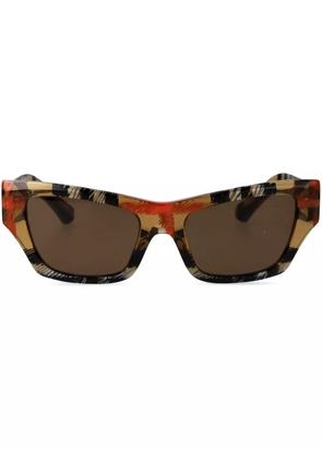 Burberry Eyewear 0BE4441U rectangle-frame sunglasses - Brown