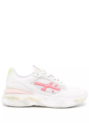 Premiata Moerun distressed sneakers - White