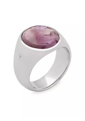Tom Wood Oval Sakura ring - Silver