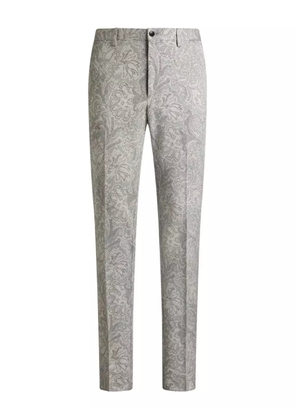 ETRO jacquard trousers - Grey